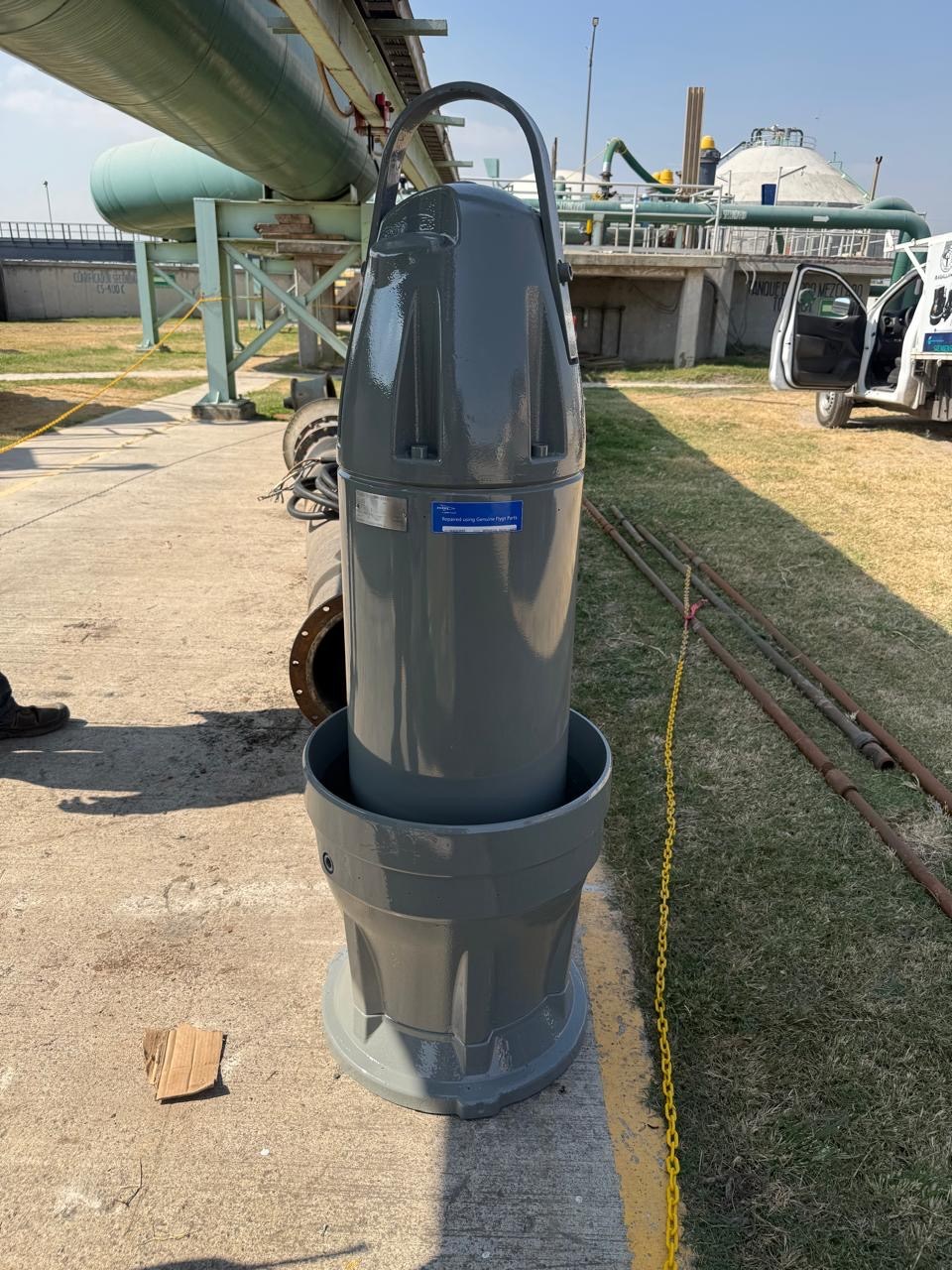 Reparación de bombas · Fotografía de Magallanes Pumps