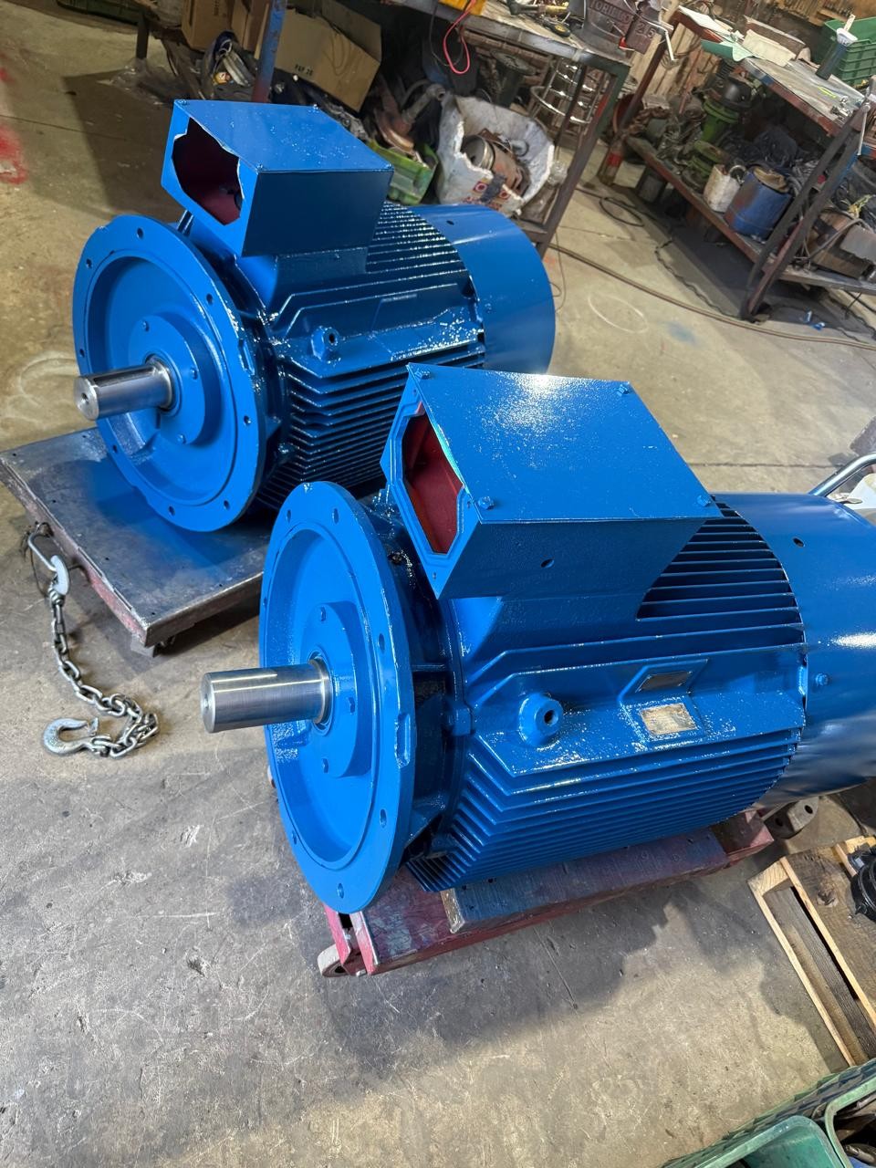 Reparación de motores · Fotografía de Magallanes Pumps